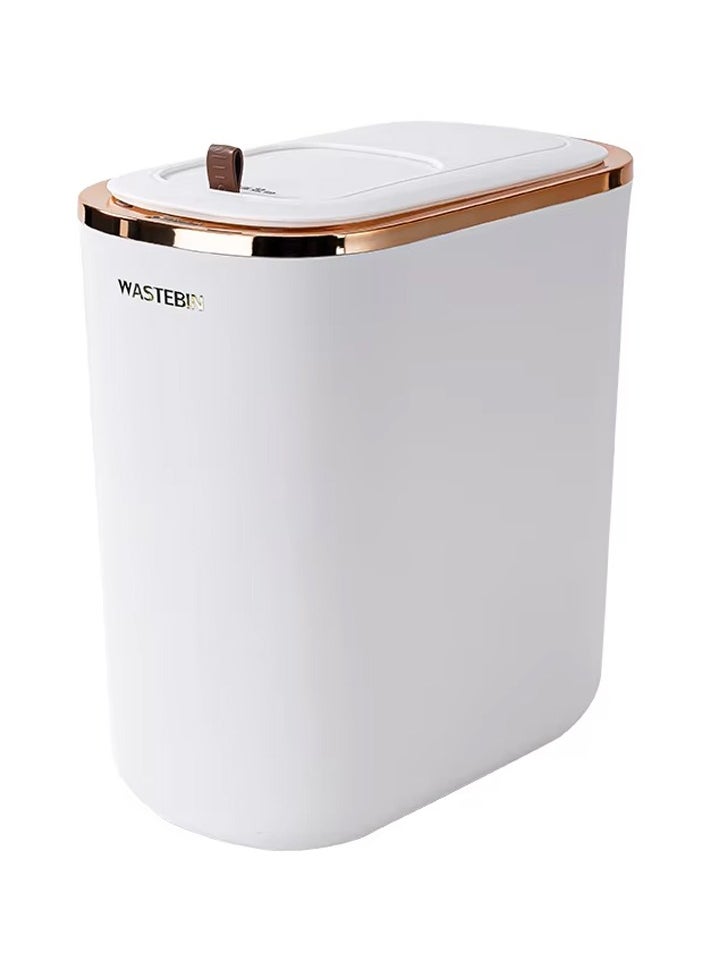 DubaiGallery - Automatic Sensor Trash Can Narrow Bathroom Kitchen Smart Trash Can Household Trash Can Garbage Can 12L - Image 1