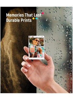 Liene Zink Photo Paper 2x3″ 50 Sheets, Premium Photo Printer Paper, Adhesive Back, Waterproof, Smudge Proof, Tear Proof, Instant Photo Paper Compatible, 2x3 Inch Photo Printer Scrapbook  - Image 1