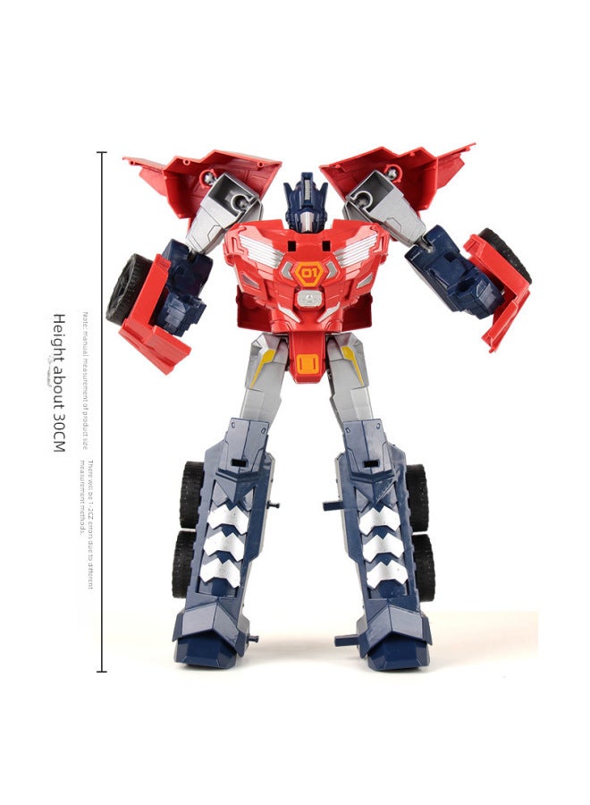 Boxed Children's King Kong Deformation Toy Boy 3-6 Years Old 5-12 Years Old Big Box Wasp Deformation Robot Toy-Color:788-75 Deformation Car Robot (packing Size: 15.5*7.5*16.5cm) - Image 5