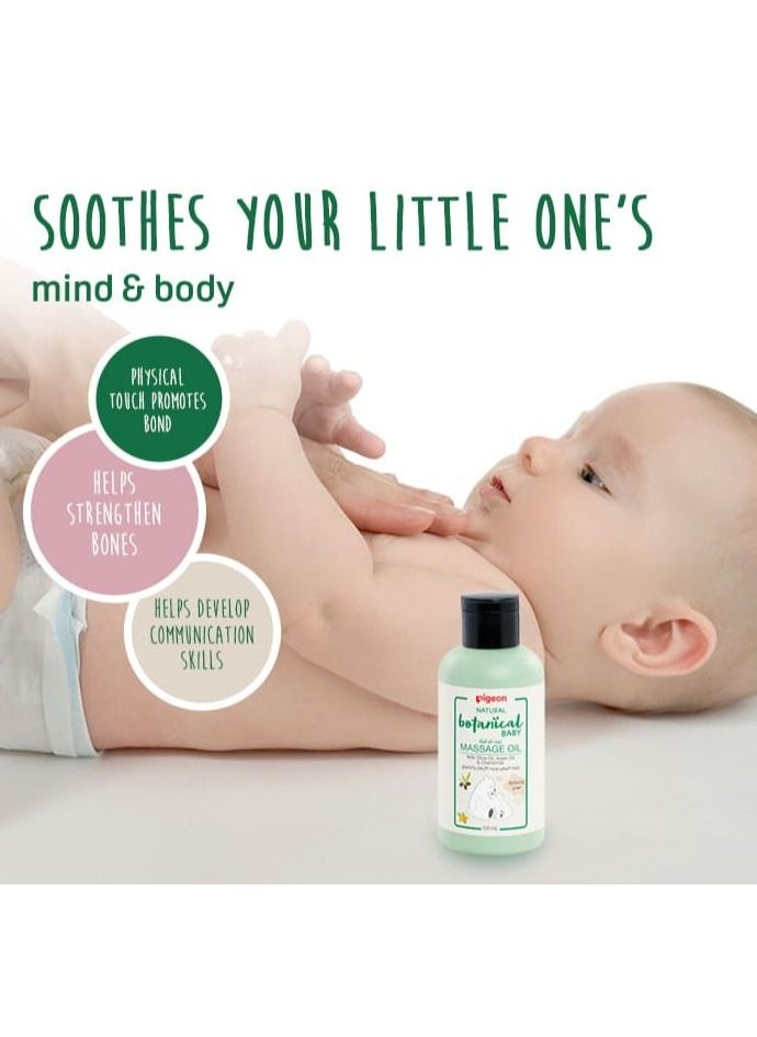 pigeon Natural Botanical Baby Massage Oil 120ml  - Image 4