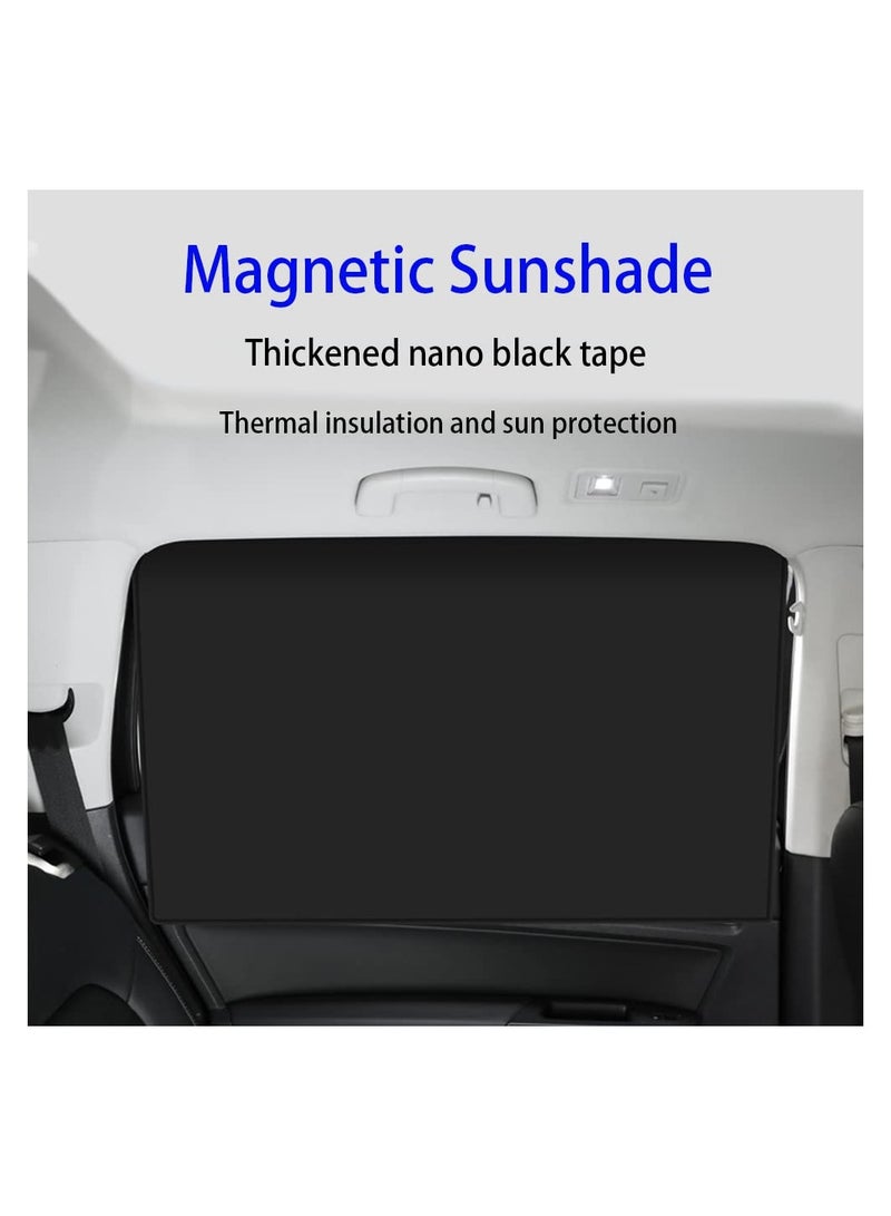 KASTWAVE 2PCS Car Side Window Sun Shades, Magnetic Sunshades for Car Windows, Front Seat Window Sunshades Privacy Curtains, Front Side Window Sun Shade Blocks Sun, Universal for Car SUV Truck (Back Seat) - Image 5
