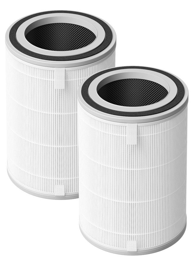 isinlive 2 Pack Filter Compatible with SwitchBot Air Purifiers, 3-Stage HEPA Filtration with 2 Washable Filters, Compare to Part W5302310 - Image 1