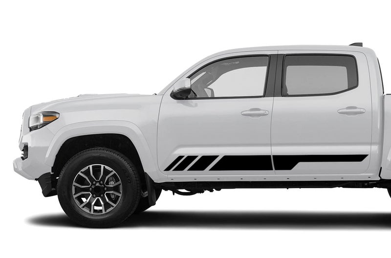 Bubbles Designs BubblesDesigns 2X Side Door Stripes Decal Sticker Compatible with Toyota Tacoma 2004 - Present (17B) - Image 3