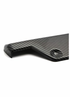 KASTWAVE Rear Bumper, Canard Diffuser Splitter, Valence Spoiler Fin Lip Trim, Universal Fit (Carbon Fiber Pattern) 4.48""x17.63""  - Image 2