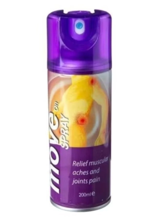 MOVE ON Rapid Pain Relief Spray 150ml - Image 1