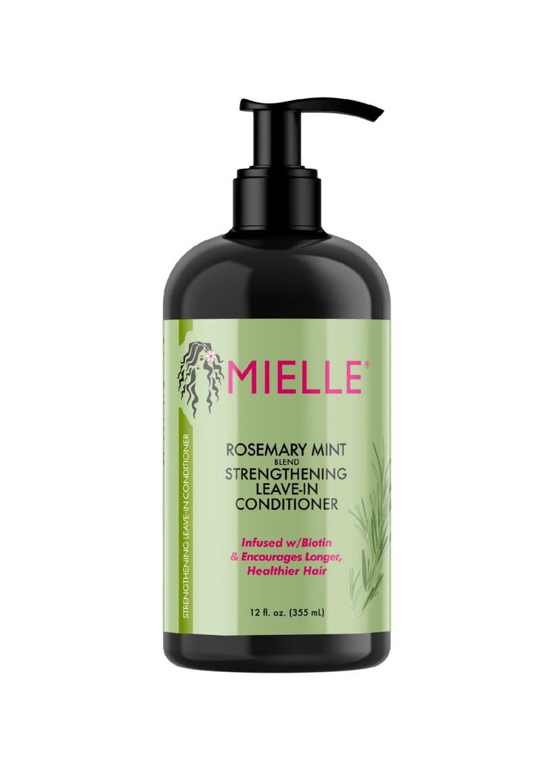 MIELLE Mielle Rosemary Mint Strengthening Leave-In Conditioner 355ml  - Image 1