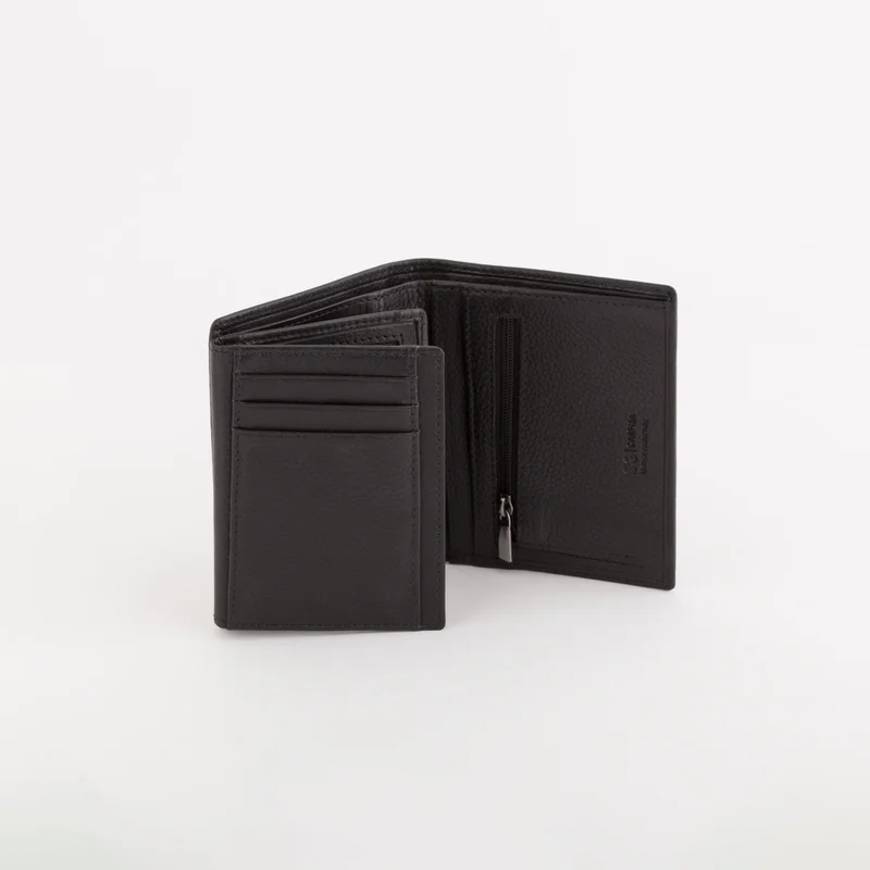 كاربيزا Leather Wallet Mark Black
