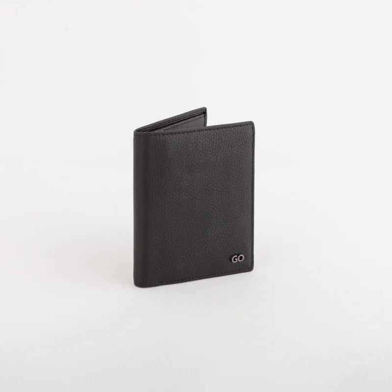 كاربيزا Leather Wallet Mark Black