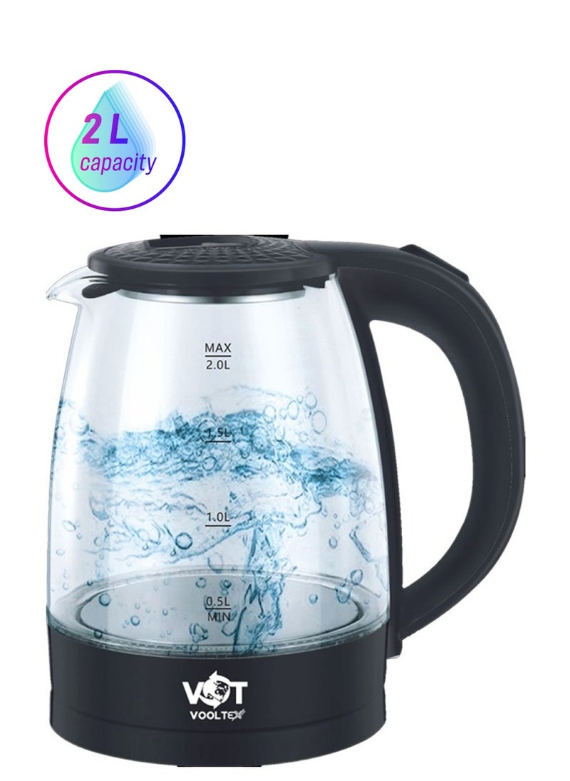C M E Electric Kettle 2L MA-0604  - Image 1