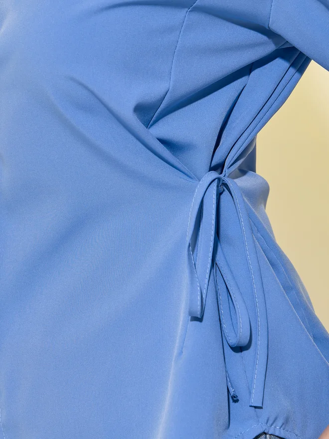 Take Two Take Two Solid Side Waist Drawstring Regular Fit Shirt