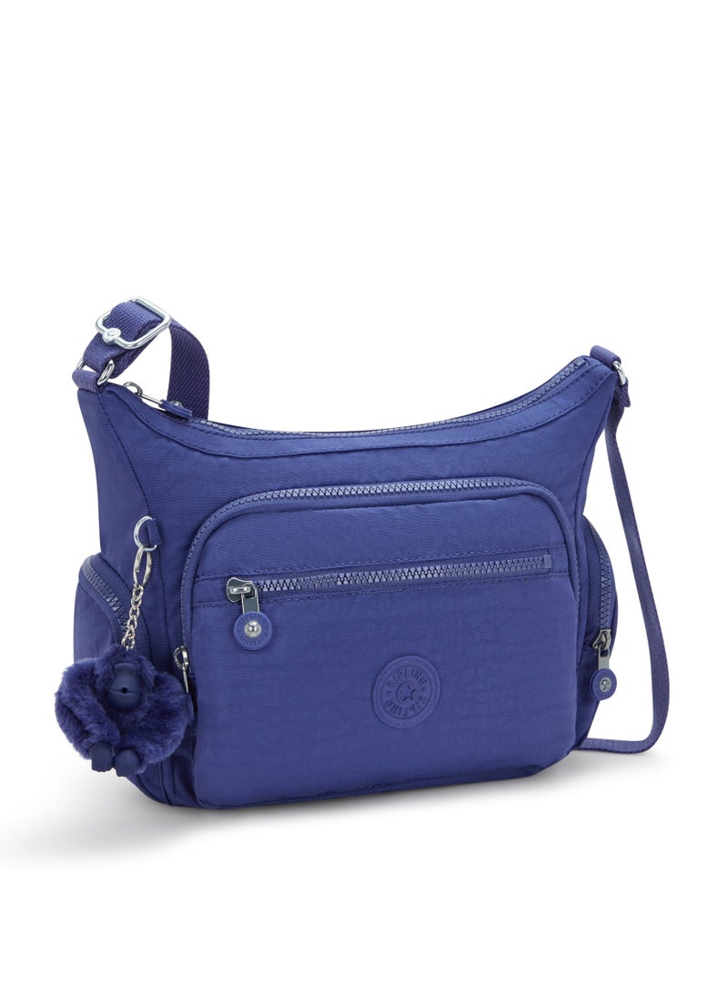 kipling Gabbie Medium Female Crossbody Bag - Ocean Blue  - Image 4
