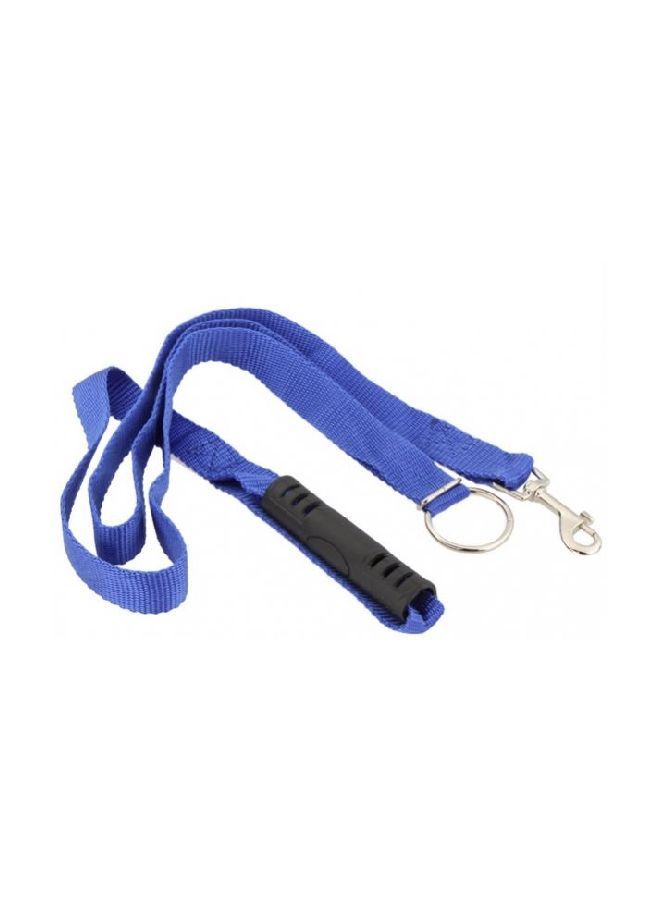 NIBEMINENT Nylon Dog Leash Blue/Black/Silver 6feet - Image 2
