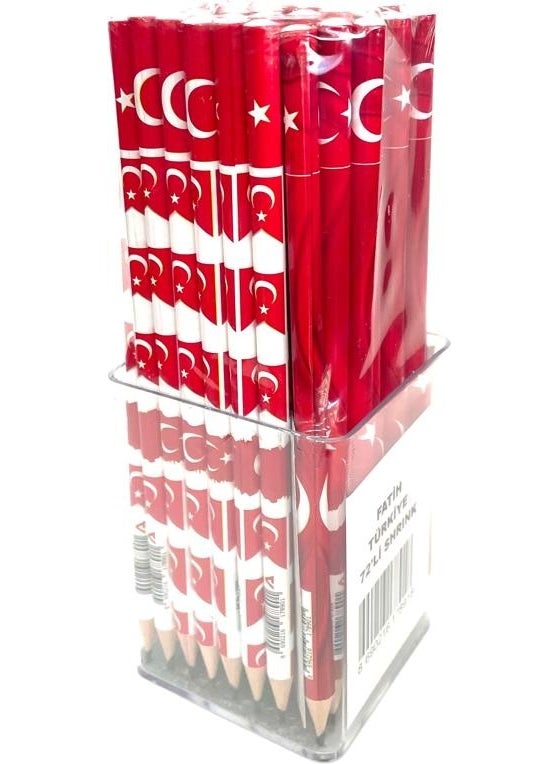 Fatih Türkiye Pencil 2b 1 Pack of 72 