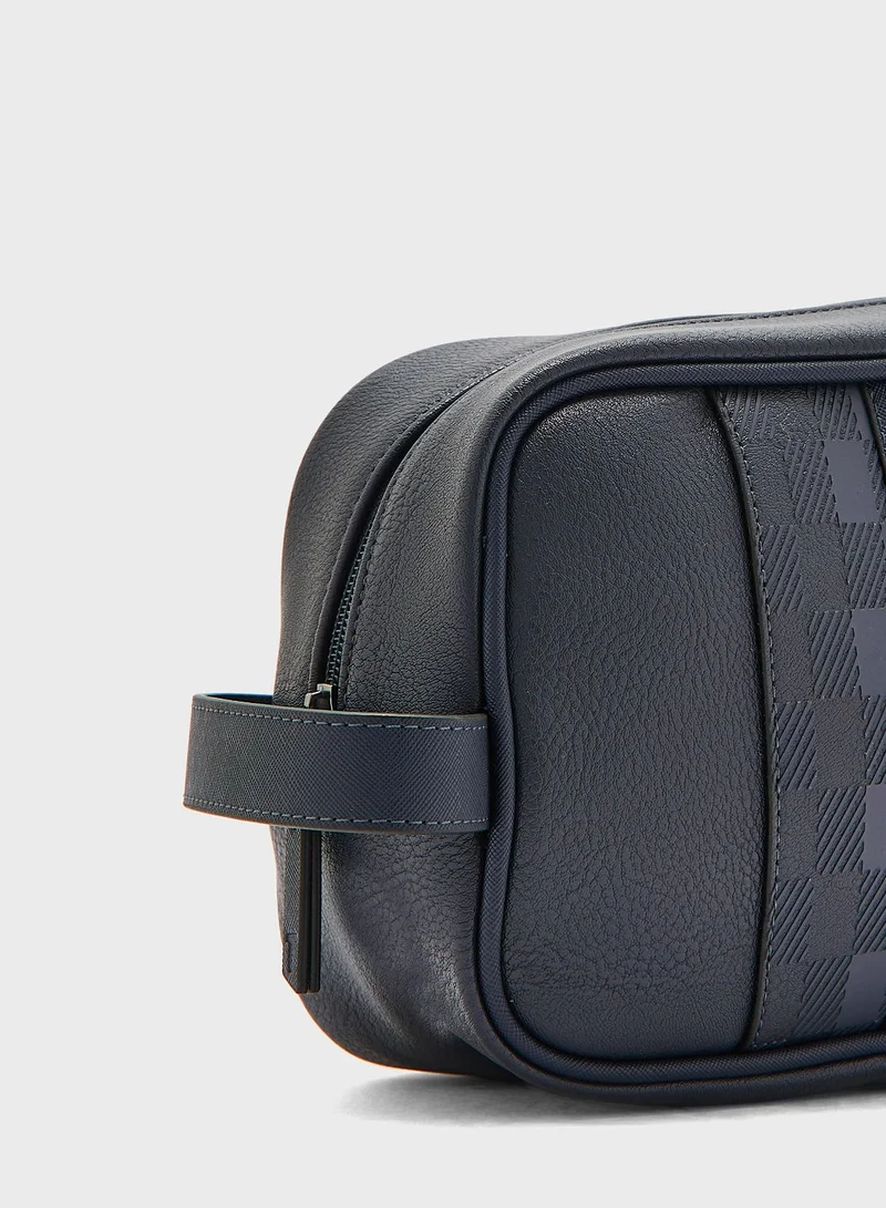 Ted Baker Waydee House Check Washbag
