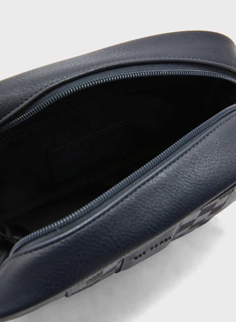 Ted Baker Waydee House Check Washbag