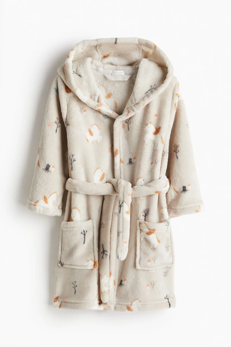 H&M Fleece dressing gown