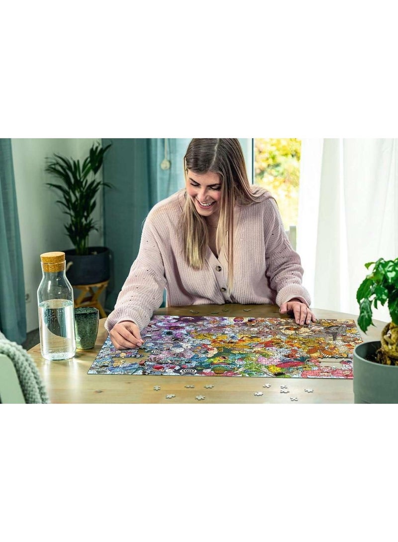 1000-Piece Colorful Anime Puzzle for Kids and Adults - Fun Desktop Brain Teaser - Image 3