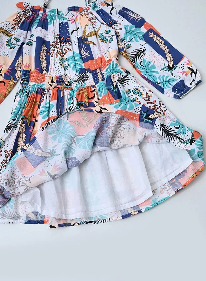 BELLA MODA Floral Print Dress