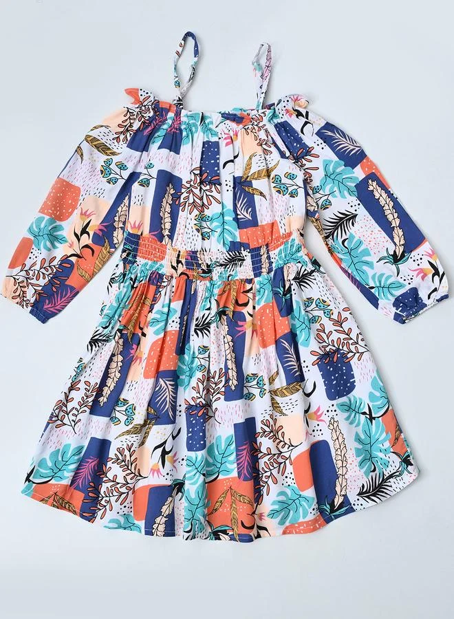 BELLA MODA Floral Print Dress