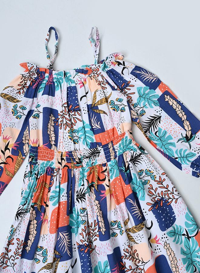 بيلا مودا فستان بطبعة زهور - Image 3