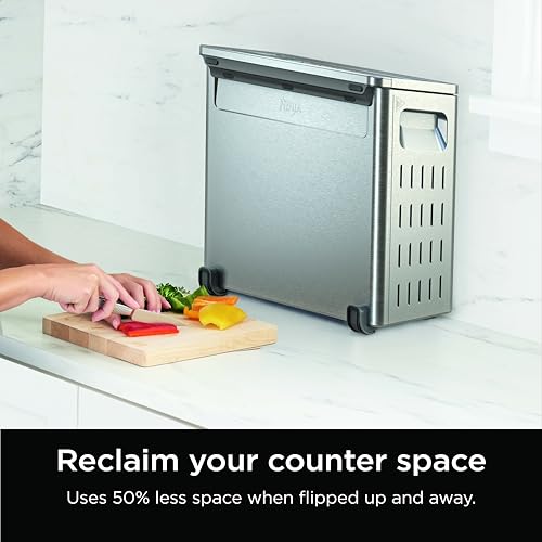 Ninja Flip Toaster Oven&Air Fryer, 8-in-1 Functionality, Flip Up&Away Capability for Storage Space, LargeCapacity, Air Fry Basket, SheetPan, Wire Rack&Removable Crumb Tray, Stainless,1800 watts, SP151 - Image 3