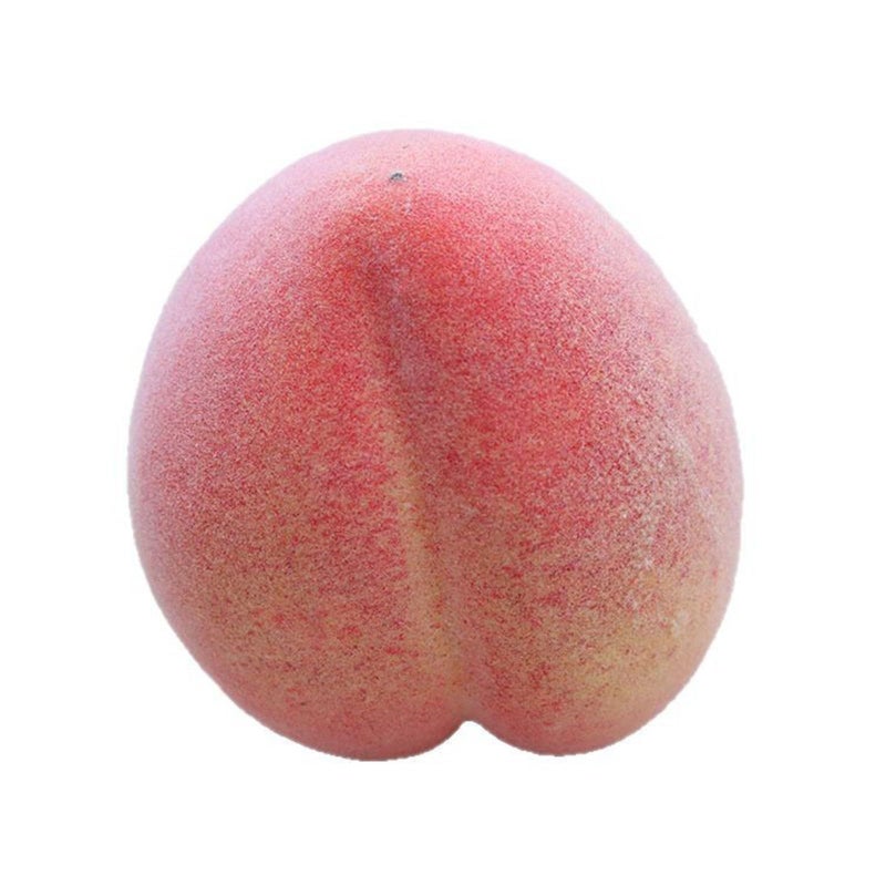 2 Realistic Peach Decor Props For Home Office Photography Pink Color - Image 5
