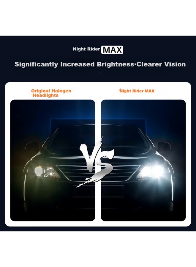 Osram Car Led Headlight Bulb High Beam Low Beam Night Racer Max H8/h11 12v 45w - Image 4