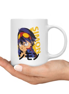LIT Gurren Lagann Mug Gurren Lagann Mug for Coffee Gunmen Gift Mug Simon Shimon-Tengen Toppa Gurren Lagann  - Image 3