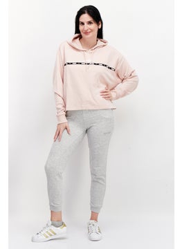 PUMA Women Sportswear Fit Hooded Long Sleeves Brand Logo Sweatshirt, Rose  - Image 3