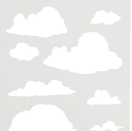 Stampers Anonymous Brett Weldele Stencils 6.5"X4.5", Clouds - Image 2