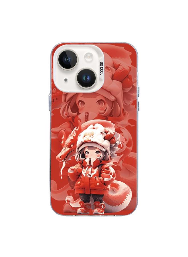 اس-توب جراب لهاتف iPhone 14 من سلسلة Christmas Series PC بغطاء كامل ونمط هاتف - Image 1