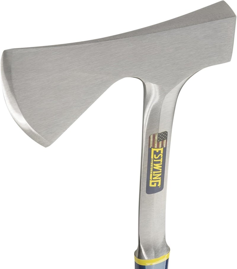 Estwing Camper's Axe - 26" Wood Splitting Tool with All Steel Construction & Shock Reduction Grip - E45A - Image 3