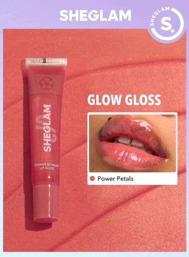 SHEGLAM Power Bouquet Lip Gloss - Power Petals - Image 1