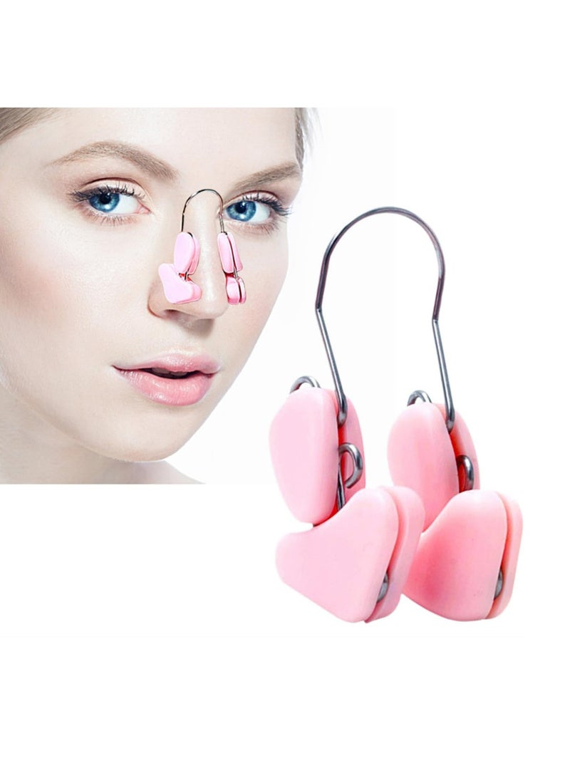 مشبك تشكيل الأنف للأنوف العريضة، مثبت أنف سيليكون لتنعيم الأنف وتجميلها، أداة تعديل الأنف قابلة للتعديل - Image 1