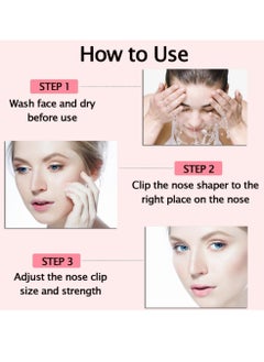Generic Nose Shaper Clip,Nose Straightener for Wide Noses,Safety Silicone Nose Beautifier  - Image 5