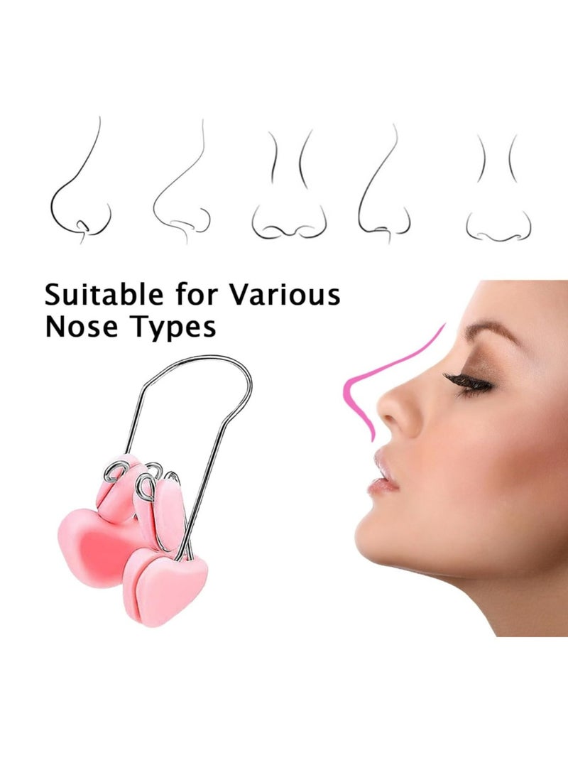 مشبك تشكيل الأنف للأنوف العريضة، مثبت أنف سيليكون لتنعيم الأنف وتجميلها، أداة تعديل الأنف قابلة للتعديل - Image 4