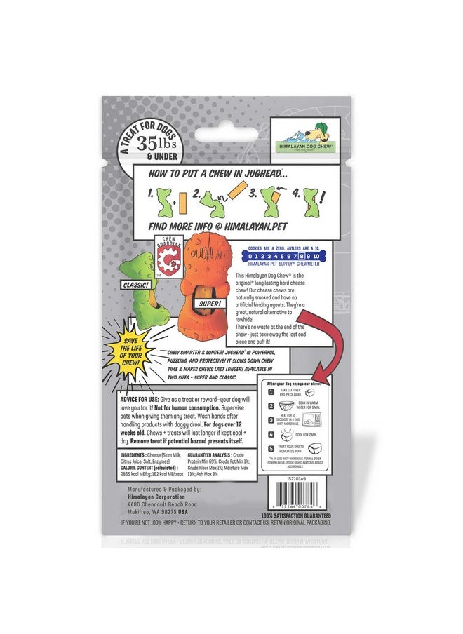 Himalayan Dog Chew - Himalayan Pet Supply Jughead Classis Cheese Chew Insert, 100% Natural, Long Lasting, Gluten Free, Healthy & Safe Dog Treats, Lactose & Grain Free, Protein Rich, Dogs 35 Lbs And Under, Small - Image 1