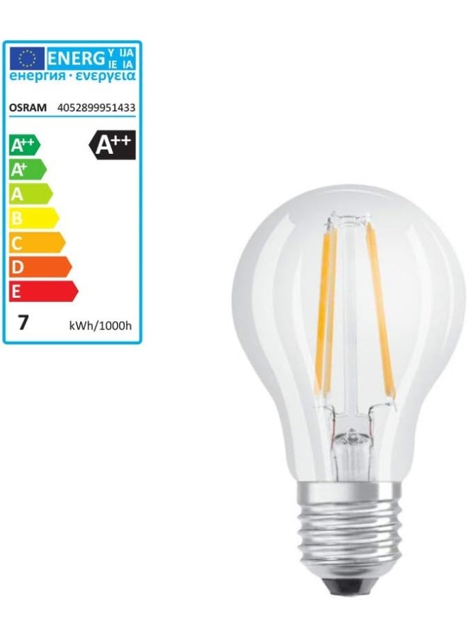 Osram Osram 6.5W Led Retrofit Classic A Clear Dimmable Bulb  - Image 3