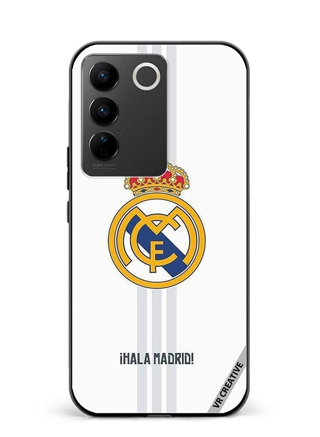 VR CREATIVE Protective Case Cover For Vivo V27e Madrid Design Multicolour - Image 1