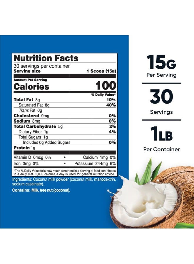 Nutricost Coconut Milk Powder 1LB - Image 2