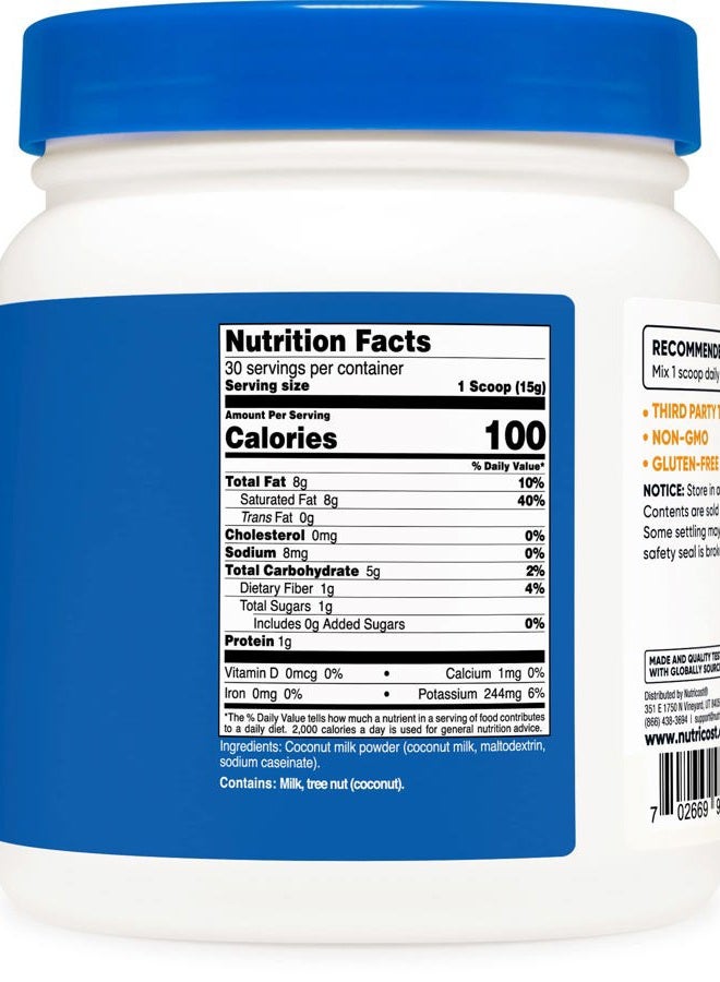 Nutricost Coconut Milk Powder 1LB - Image 4