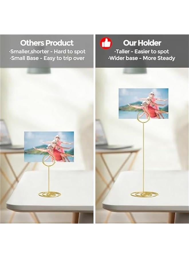 RYNX 10  866 Inch Table Number Holder Wedding Table Name Card Holder Cli Picture Memo Note Photo Stand - Image 4