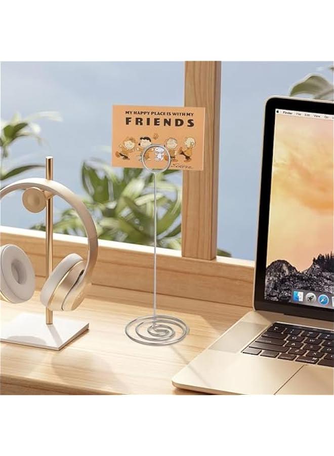 RYNX 10  866 Inch Table Number Holder Wedding Table Name Card Holder Cli Picture Memo Note Photo Stand - Image 5