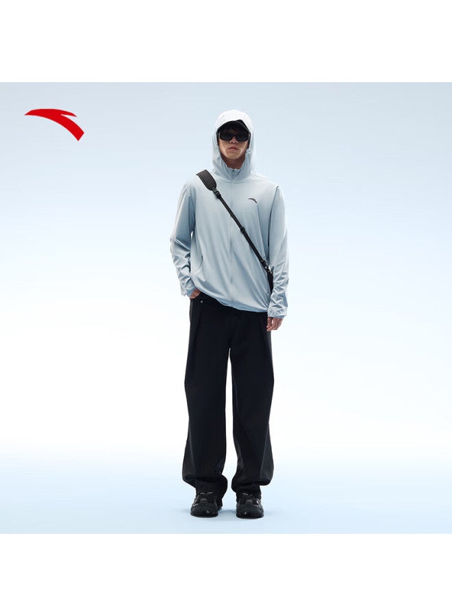 ANTA Anta Men's Summer Thin Ice Silk Upf100+ Sun Protection Fishing Shirt - Image 2