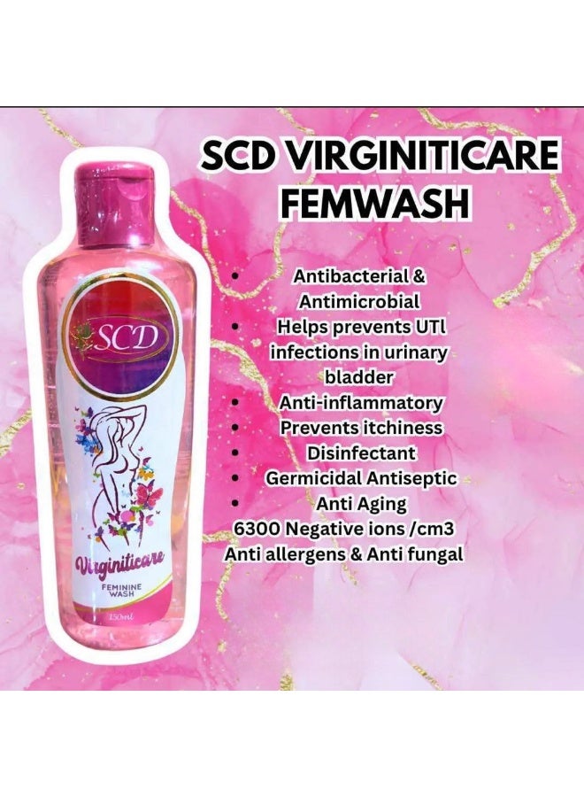 SCDVIRGINITICARE FEMININE WASH 150ML - Image 1