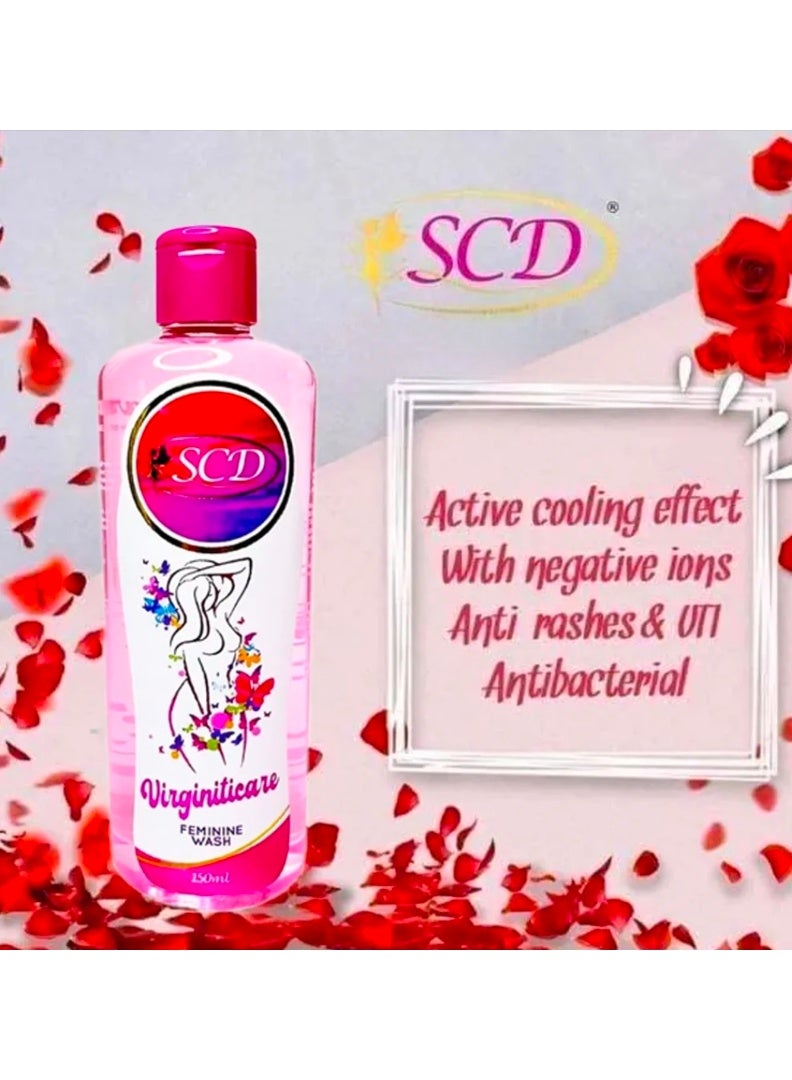SCDVIRGINITICARE FEMININE WASH 150ML - Image 3