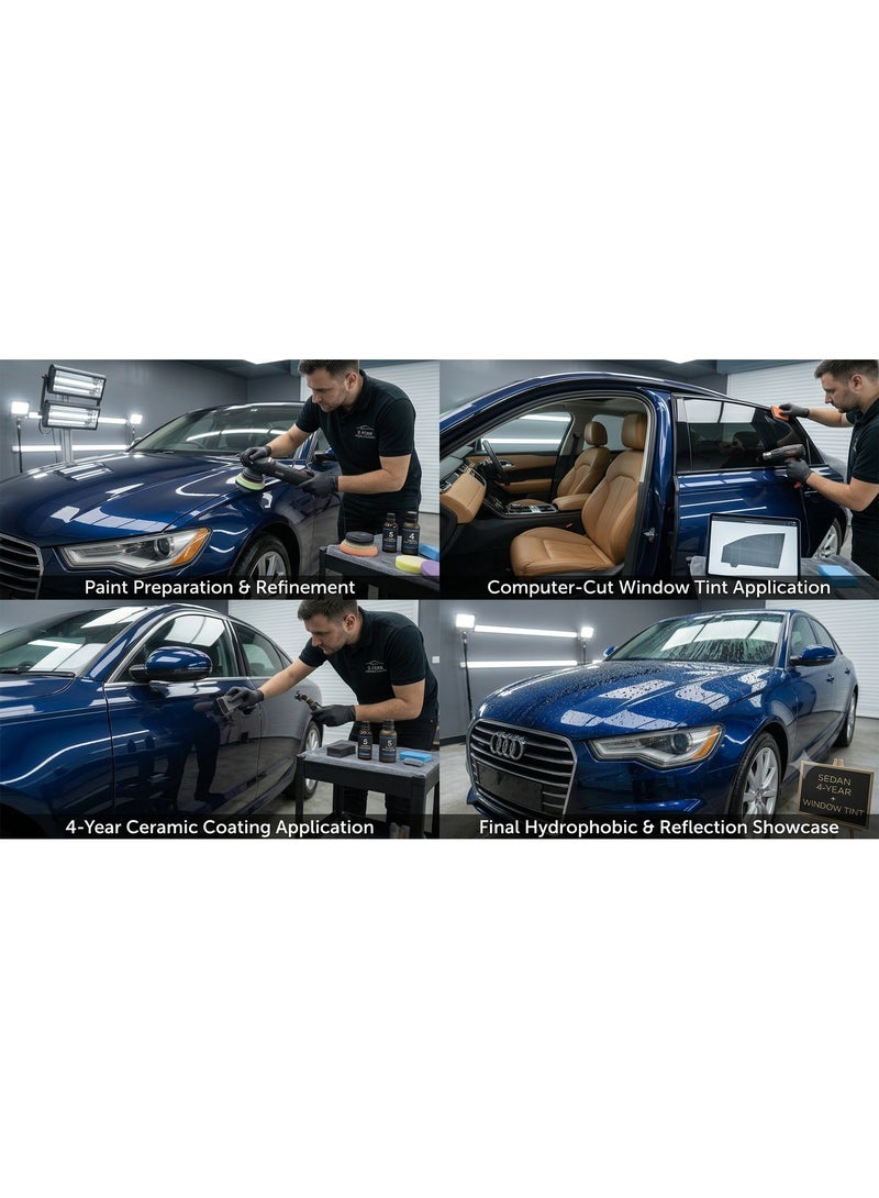 SONAX Ultimate Protection: Ceramic Coating + Full Window Tint | 4 years warranty - Image 3