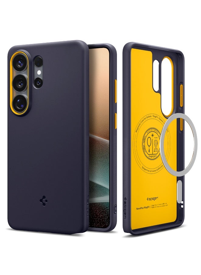 Spigen Nano Pop MagFit Samsung Galaxy S26 ULTRA Case [MagSafe] Cover - Blueberry Navy - Image 1