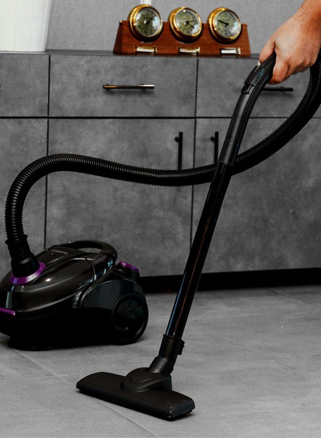 أولسنمارك مكنسة كهربائية 1.5 L 2200 W OMVC1782-1R1 أسود/بنفسجي - Image 3