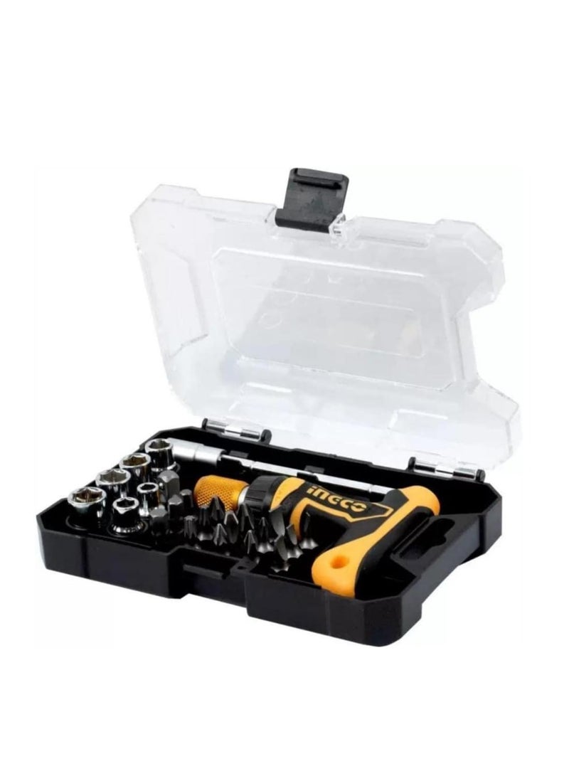 INGCO INGCO 24 Pcs T-Handle Wrench Screwdriver Set - HKSDB0188  - Image 3